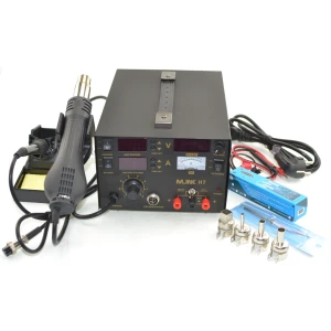 Mlink H7 stazione saldante 3 in 1 con aria calda e alimentatore DC
