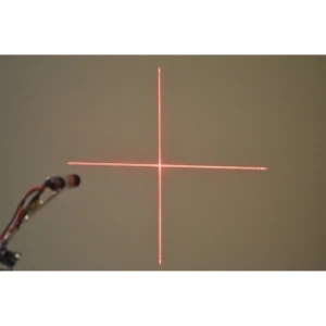 Modulo laser rosso a croce 5mW 3V-5V per misurazioni elettroniche