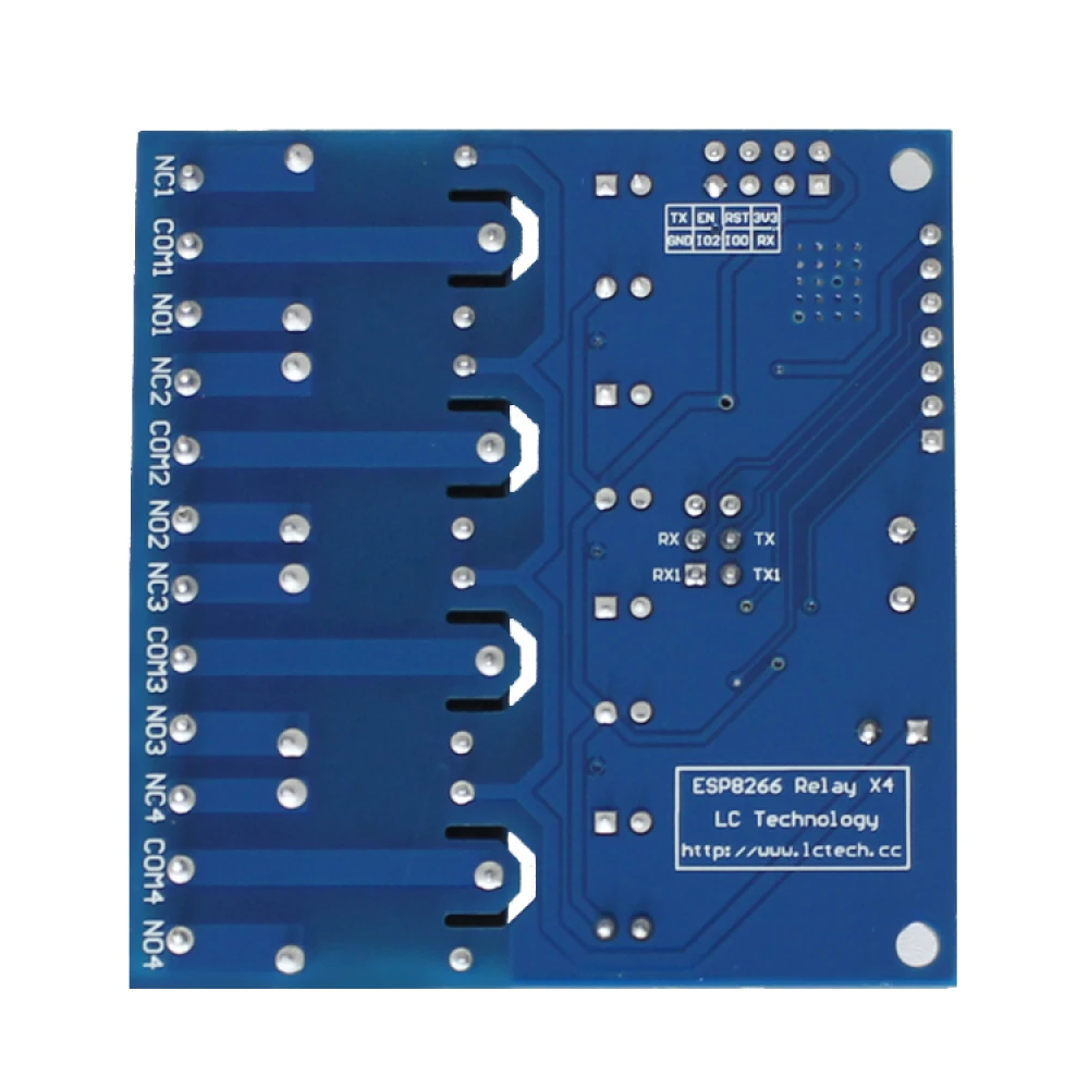 Modulo relè WiFi 4 canali ESP8266 per controllo remoto smart home