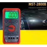 MST-2800B Multimetro digitale intelligente con grande display LCD per auto