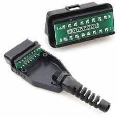 Obd II Connettore maschio 16 pin CAR DIAGNOSTIC CABLE  2.00 euro - satkit