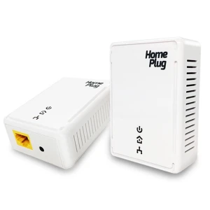 Pack 2 PLC Ethernet 500Mbps per Internet via rete elettrica