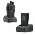 Pack da 2 walkie talkie Baofeng BF-888S dual band UHF 5W con auricolare