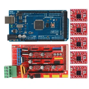 Pack Reprap RAMPS 1.4 + Arduino Mega + 5 driver A4988 per stampanti 3D