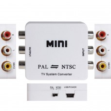 PAL/NTSC a PAL/NTSC Adattatore box convertitore di sistema per il formato TV bidirezionale TV PC COMPUTER & SAT TV  11.00 euro - satkit