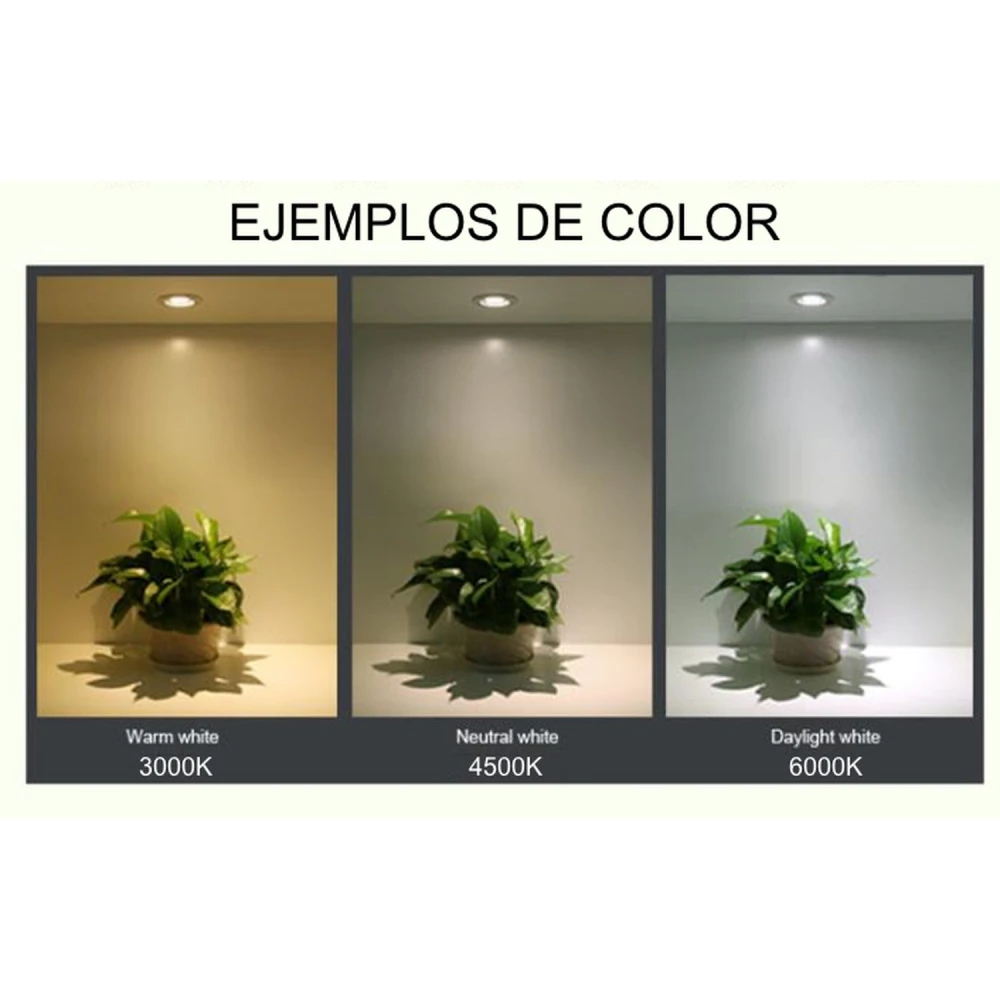 Vista frontal del Panel LED Slim 120x60cm 88W con marco plata y luz blanco neutro