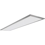 Pannello LED Slim 120x30cm 48W 4500lm 4500K con Cornice Argento e Luce Bianca