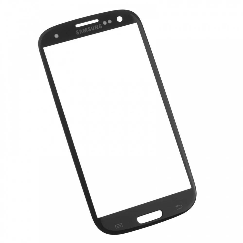 Vetro display Samsung Galaxy S3 I9300 nero per riparazione professionale