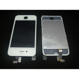 Schermo iPhone 4 bianco con touch e vetro pronto da installare