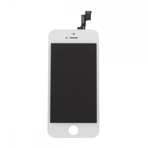 Schermo completo bianco iPhone 5S con touch e LCD digitalizzatore