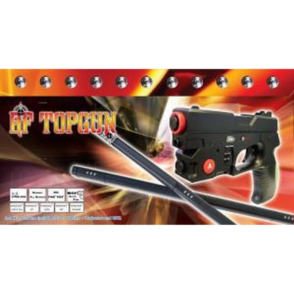 Pistola RF LCD TopGun per PS2, PS3 e PC compatibile con TV