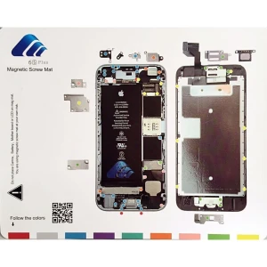 Lavagna magnetica per organizzare viti iPhone 7 con guida colori