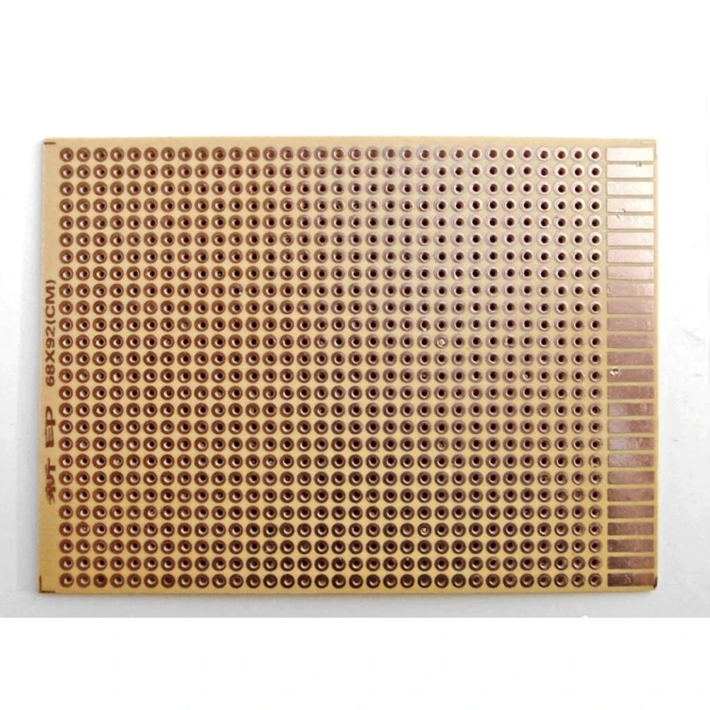 Basetta millefori baquelite 7x9 per progetti elettronici e Arduino