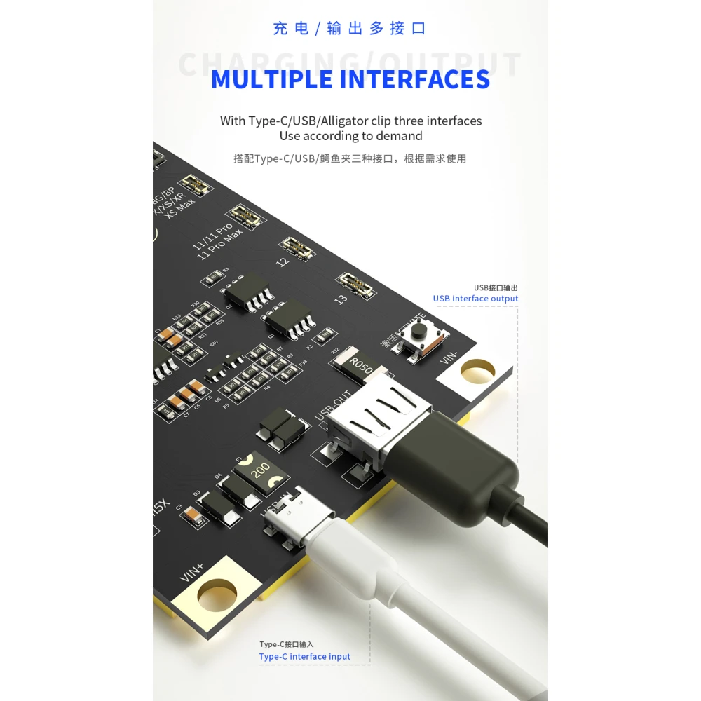 Placca di attivazione batteria Mechanic BA27 per iPhone e Android