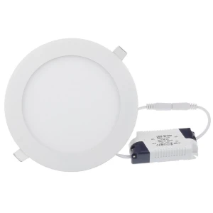 Pannello LED rotondo 24W bianco freddo SuperSlim 6000K