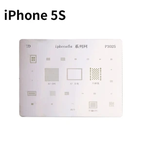 Piastra stencil IC iPhone 5S per riparazioni professionali con dima reballing