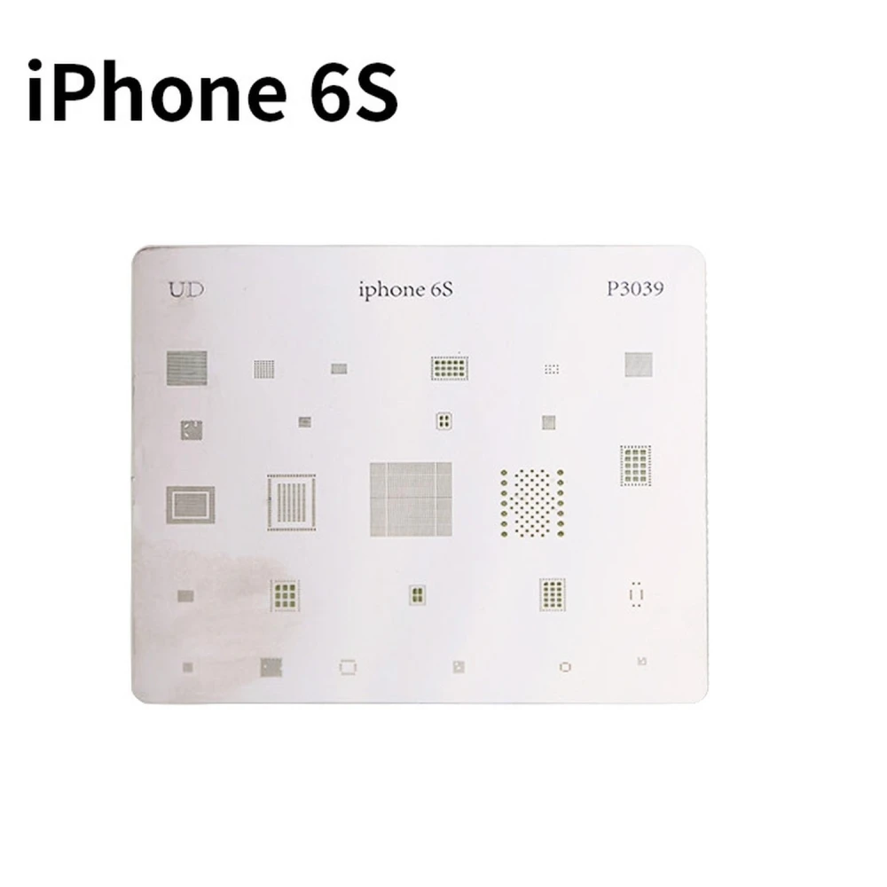 Stencil IC iPhone 6S per riparazione BGA con dima a calore diretto