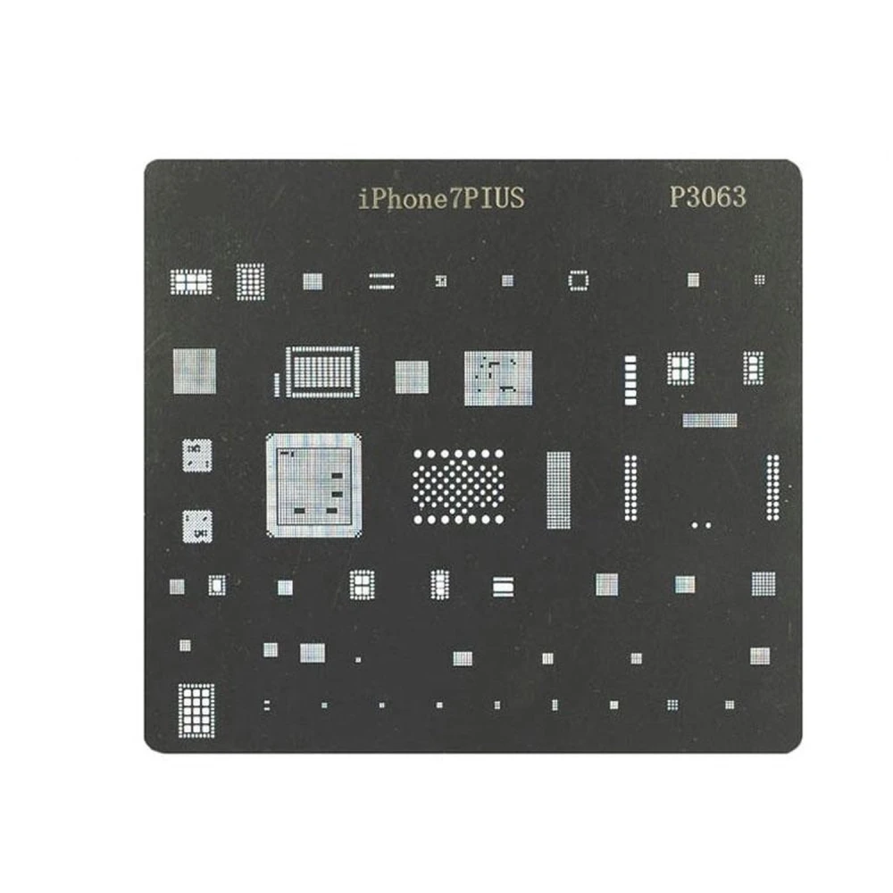 Stencil IC iPhone 7plus - Dima BGA per riparazione e saldatura