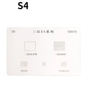 Stencil IC Samsung S4 per saldatura BGA - Accessori Mlink