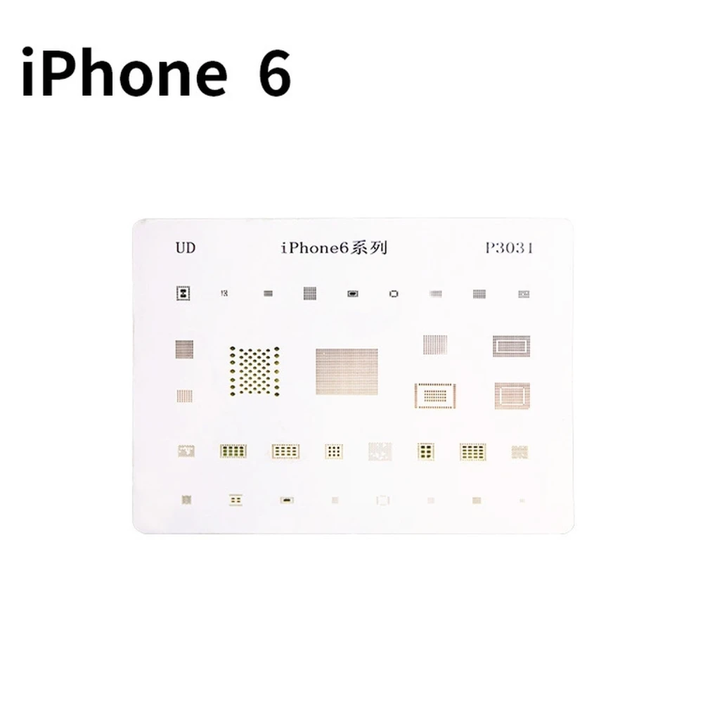 Stencil iPhone 6 per saldatura BGA e riparazione precisa