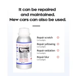 Polímero líquido restaurador de faros en botella de 800ml para automoción