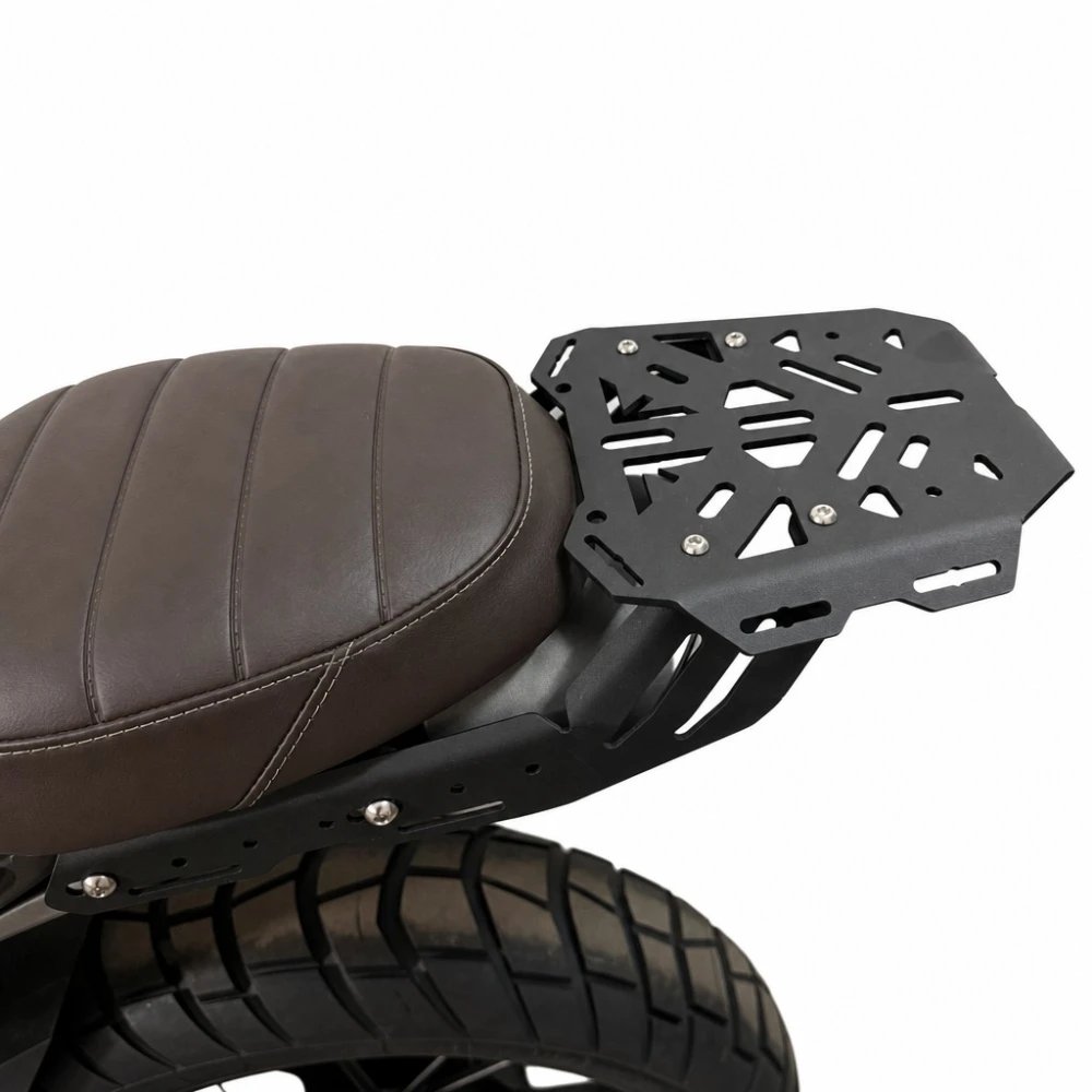 Portapacchi posteriore compatibile con Triumph Scrambler 400 / 400X