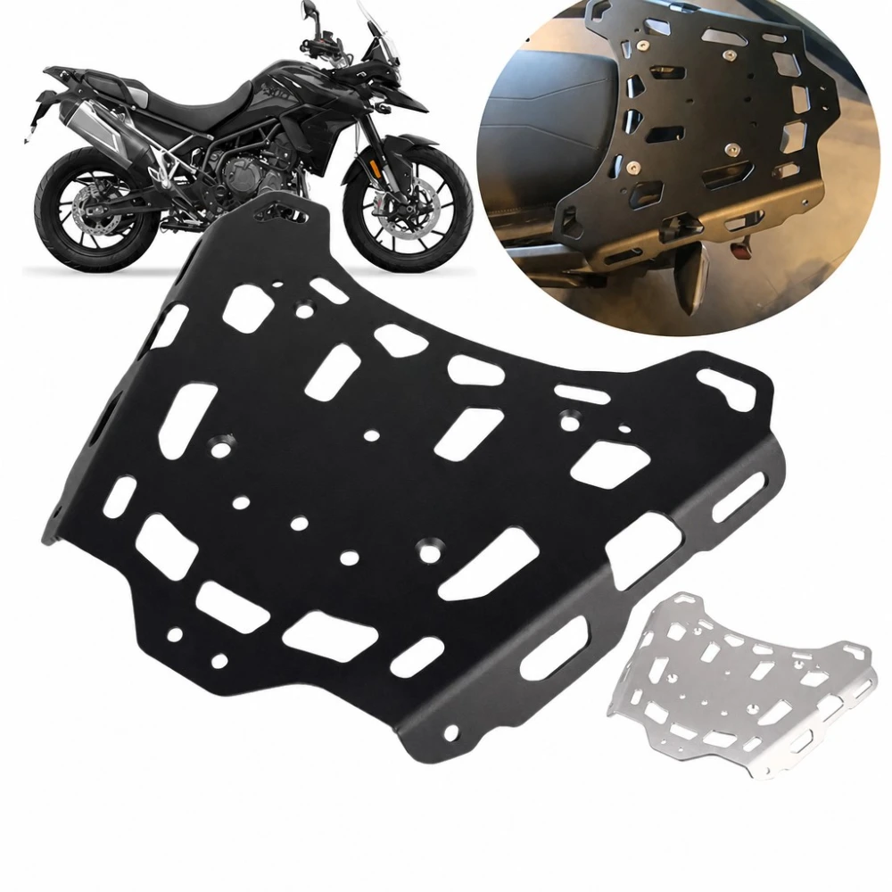 Portapacchi posteriore compatibile con Triumph Tiger 900 GT Pro / 850 Sport