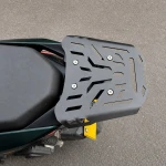 Portapacchi Posteriore Zontes 150X / 125X — Griglia Portabagagli in Ferro 4 mm, Nero