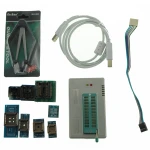 Programmatore universale USB Minipro TL866A con ICSP e 5 socket per microcontrollori