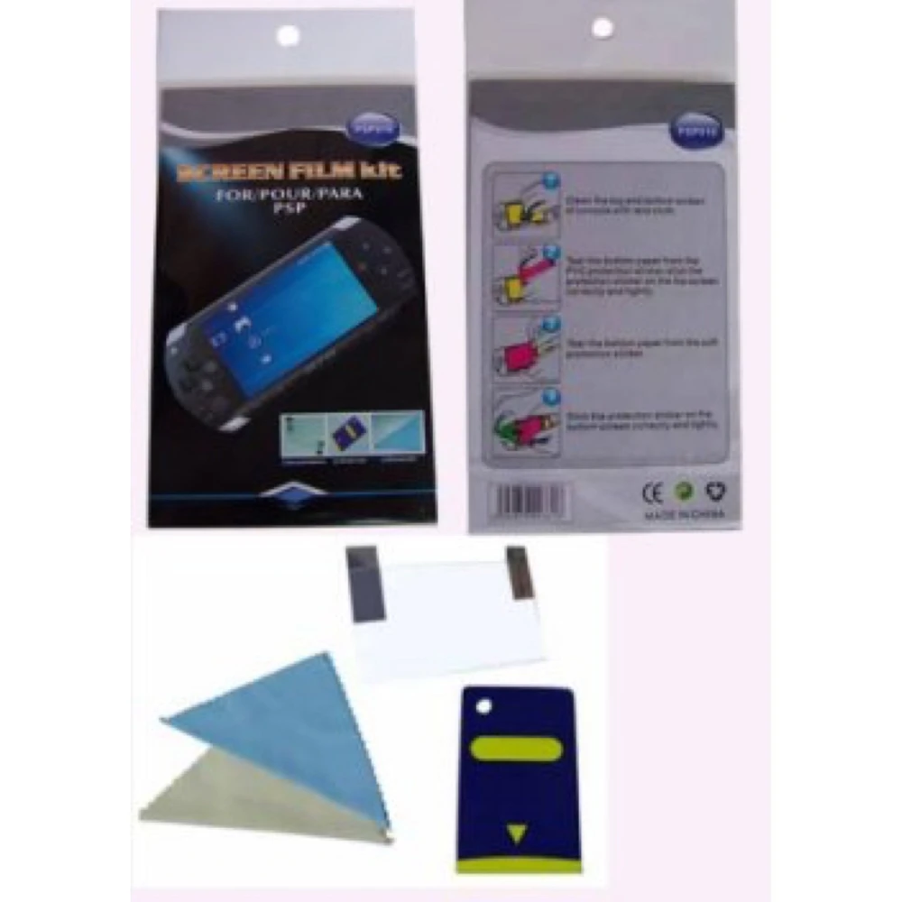 Pellicola protettiva PSP compatibile con PSP2000 Slim, PSP 3000 e PSP E1004 Street