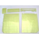 Protezione professionale Wii dorata Glitter Gold per Nintendo Wii