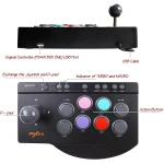 PXN 0082 Arcade Stick per PS3 - Joystick Arcade Multiplatform