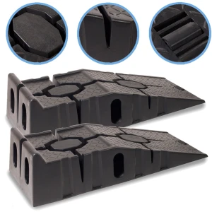 TSX TOOL Rampe auto in plastica 2 tonnellate x 2 per 4x4 e altri veicoli