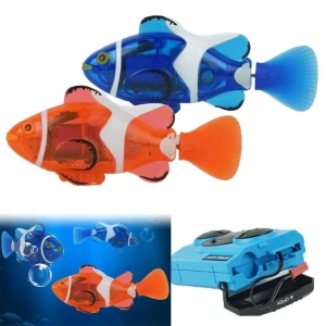 RC Mini Clown Fish: pesce elettrico pagliaccio con telecomando a infrarossi