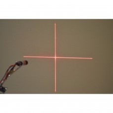 Rosso Diodo laser modulo LED Focusable Lens Cross Line 650nm 5mW 3 ~ 6V cavo135mm Red laser heads  4.00 euro - satkit