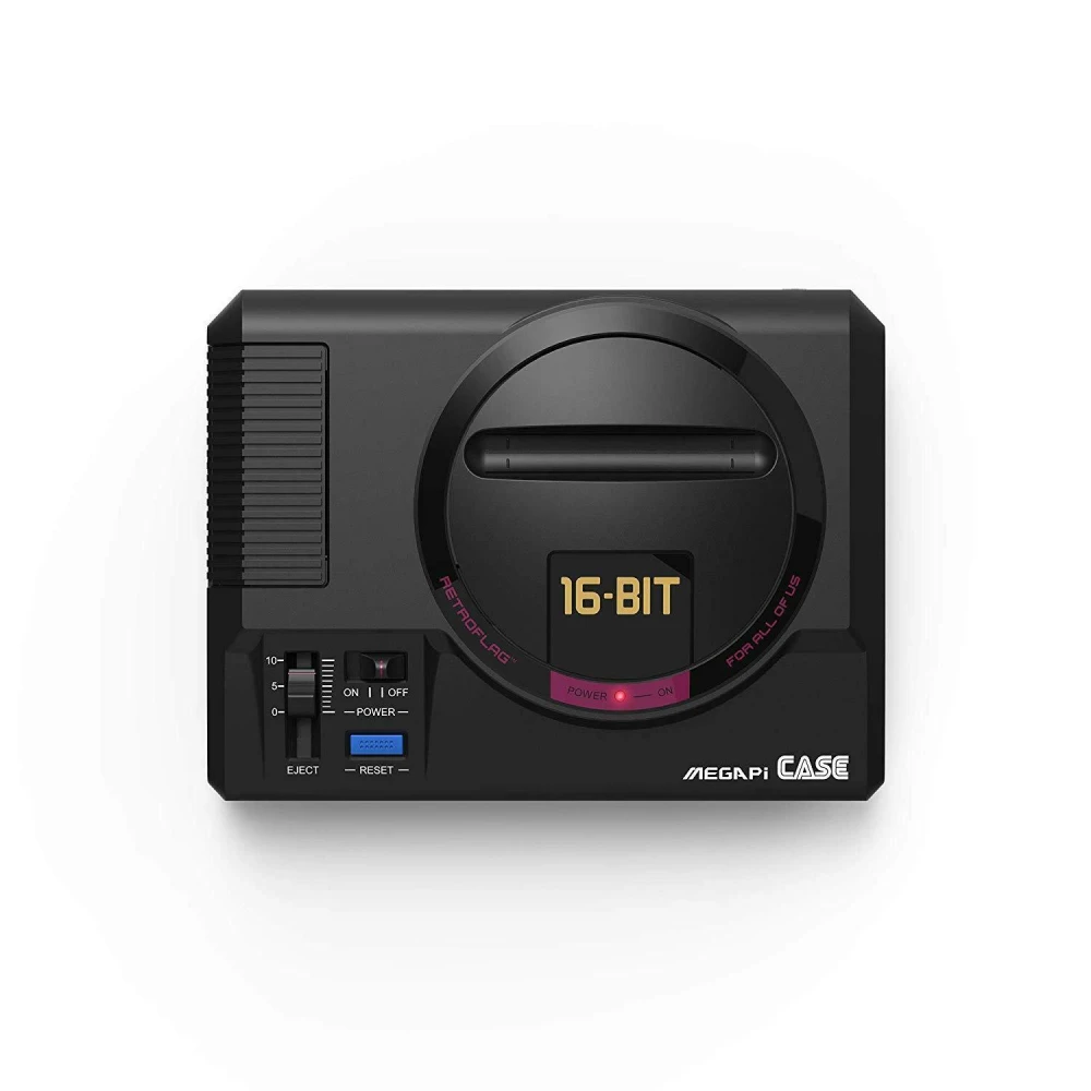 Retroflag MegaPi per Raspberry Pi 2/3/B+ con custodia stile Mega Drive originale