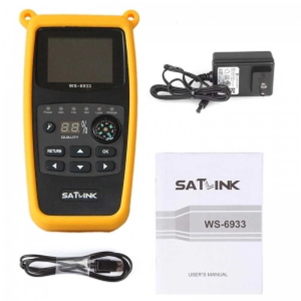 Satlink WS-6933 cercatore segnale satellitare Ultra-Fast HD DVB-S + DVB-S2