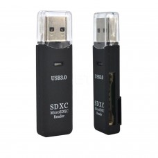 SD/ SDXC /MicroSD / MicroSDXC USB 3.0 Lettore di schede di memoria USB 3.0 MP3  3.50 euro - satkit