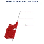 Detalle de clip de prueba para microchip modelo SDK08
