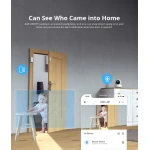 Sensore porta finestra wireless SONOFF DW2 RF per allarme casa