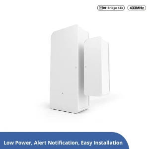 Sensore porta finestra wireless SONOFF DW2 RF per allarme casa