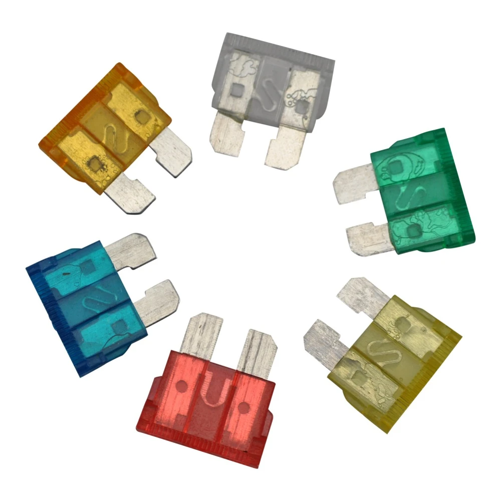 Set fusibili auto moto 120 pezzi 5A 10A 15A 20A 25A 30A TSX TOOL