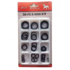 Set da 50 guarnizioni O-ring per idraulica con 12 misure diverse