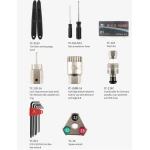 Set attrezzi bici 18 in 1 Bikehand - kit multifunzione