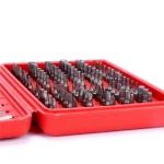 Maletín con set de puntas destornillador magnético TSX TOOL
