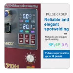 Saldatrice a punti Sunkko 737DH per batterie al litio 18650 14500 21700