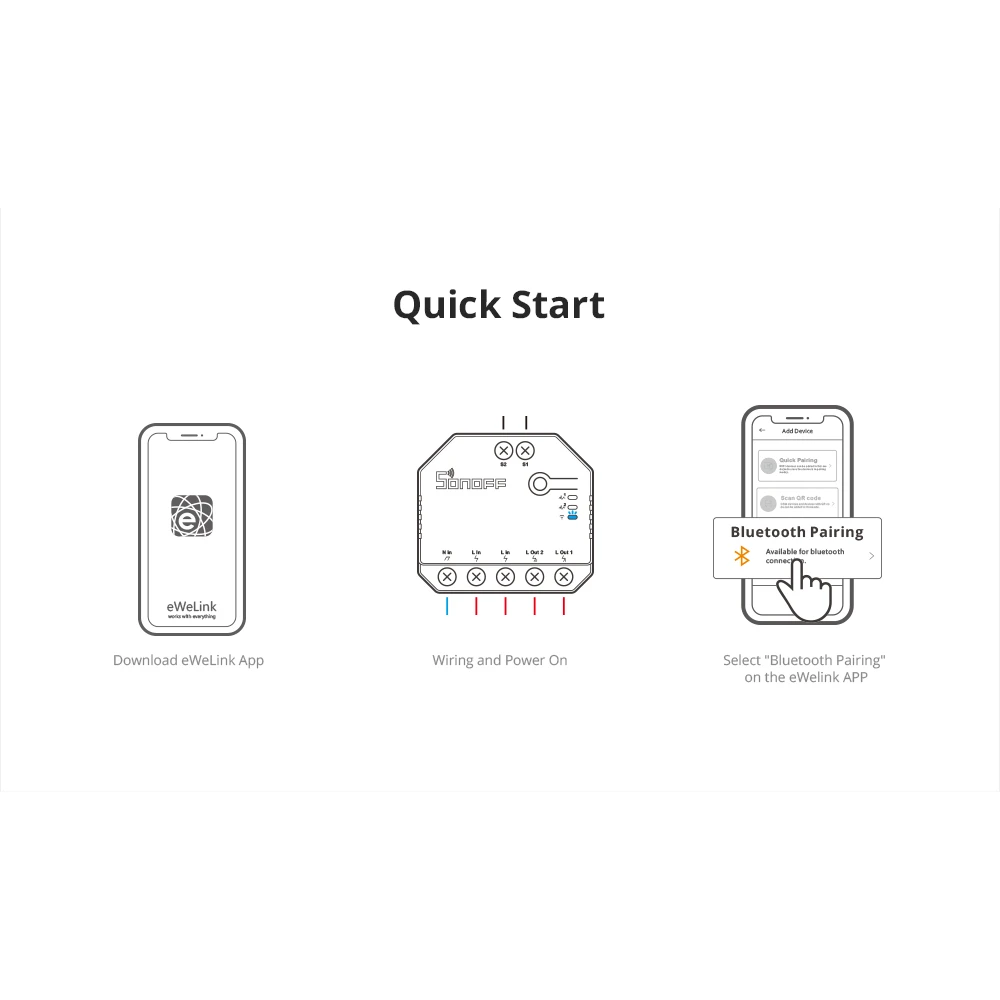 SONOFF DUAL R3 interruttore smart dual con misurazione potenza