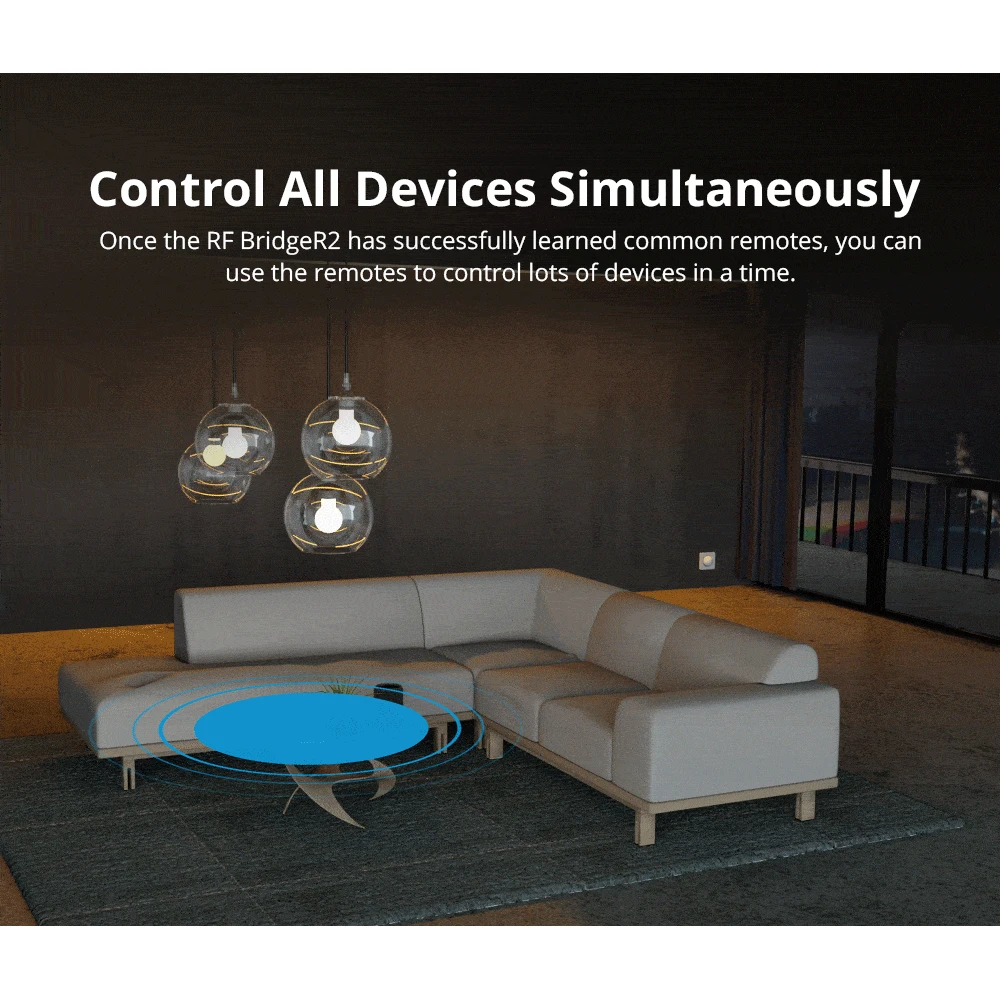 Sonoff RF Bridge R2 433MHz WiFi - ponte RF e WiFi