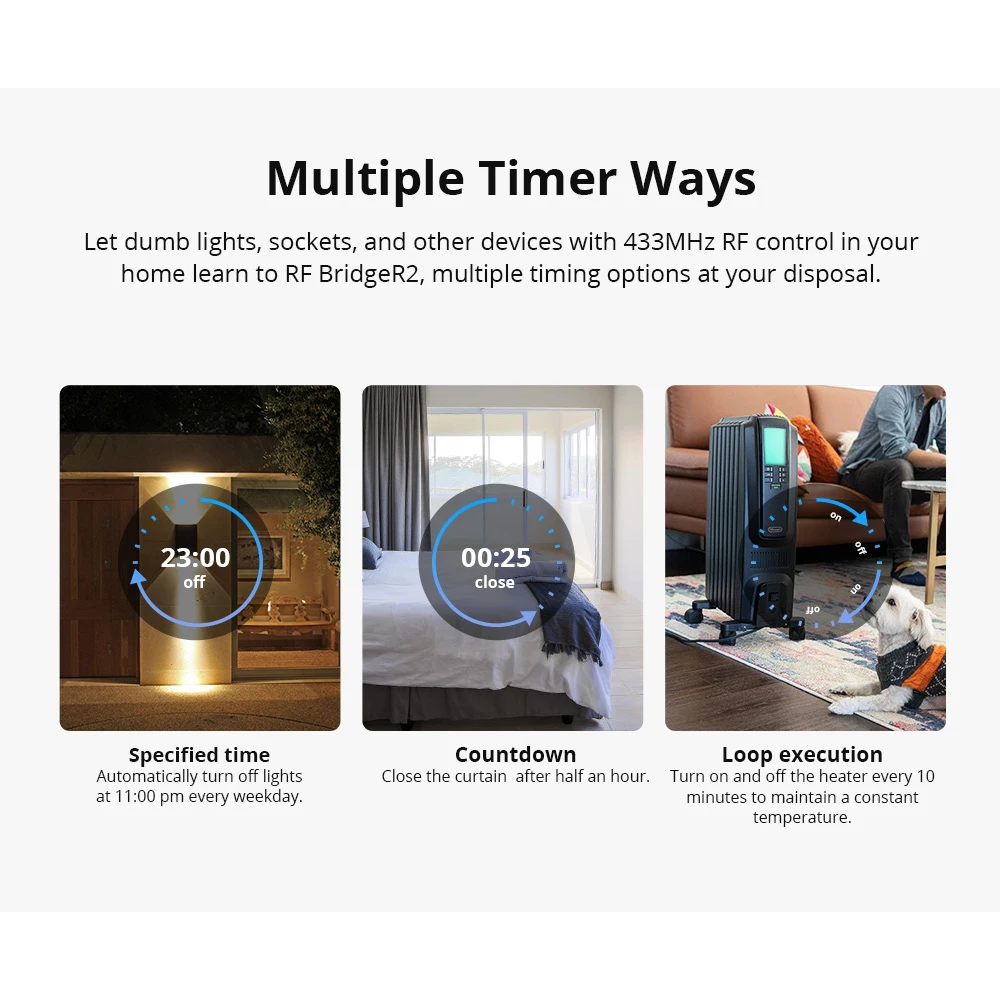 Sonoff RF Bridge R2 433MHz WiFi - ponte RF e WiFi