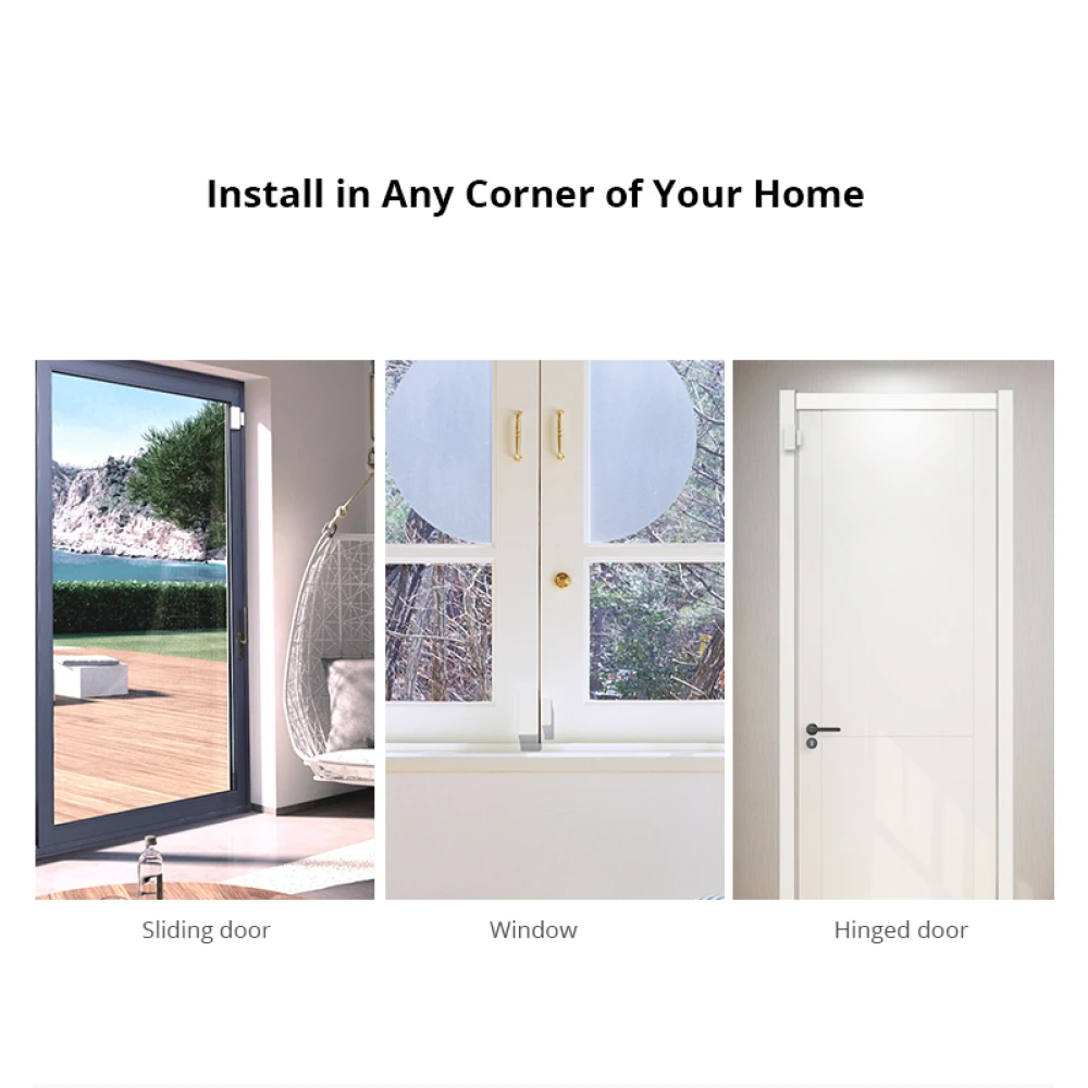 SONOFF SDW2 sensore di apertura per porta e finestra WiFi wireless
